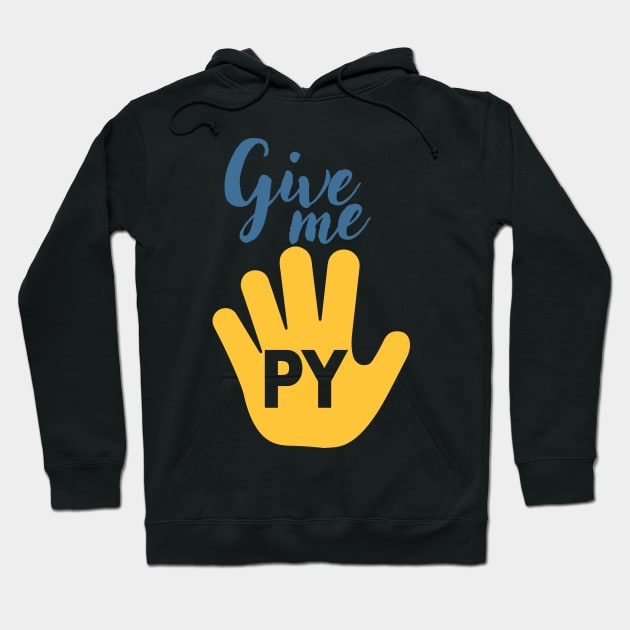 Python Programmer Humor Phrase Hoodie by RetroColors